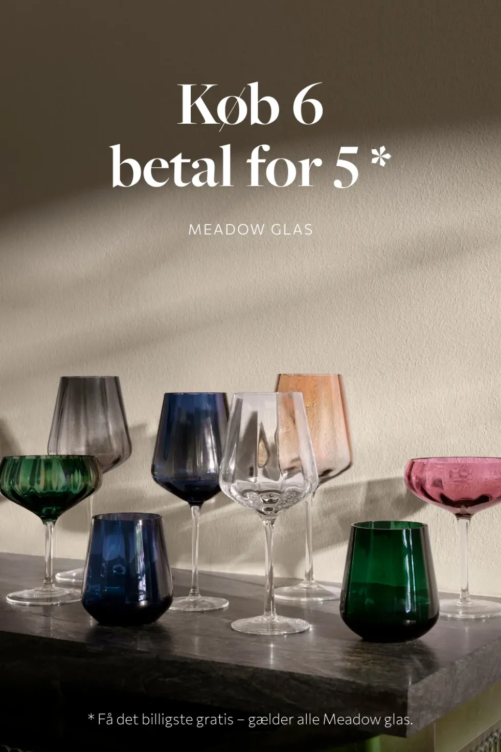 Meadow Glas - Høj drikkeglas | Topaz