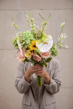 Solsikke Kunstig Blomst - Gul